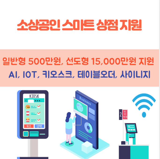  스마트상점 기술보급사업 참여 소상공인 모집
