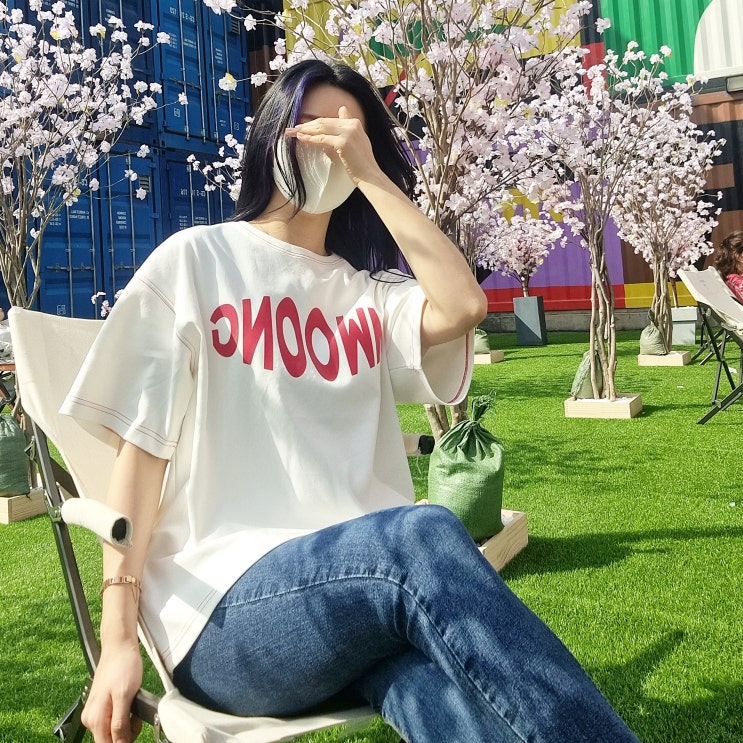 여자 반팔티 뭉 (MWOONG)트렌디한 스티치 디자인이 예뻐 여자 반팔티 뭉 (MWOONG)트렌디한 스티치 디자인이 예뻐