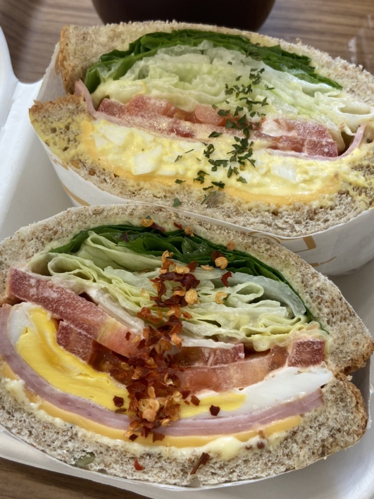  [부산시청 맛집] 샌드윌 양정 부산시청 샐러드 부산샌드위치 뚠뚠샌드위치