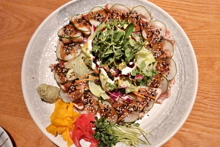  수완지구 이자카야 료마 룸 타다끼 외 맛있는 요리들