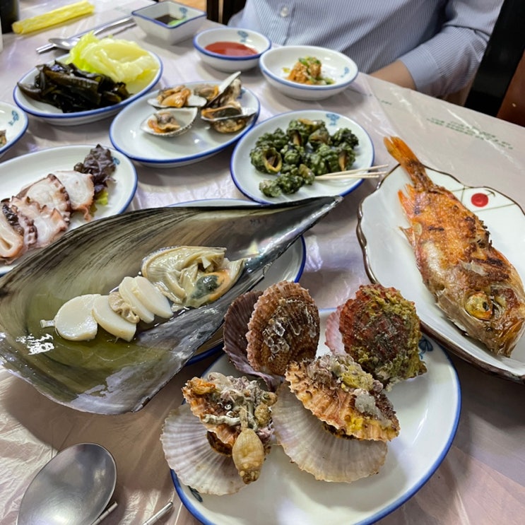  거제도 신혼여행 맛집 코스 중 제일 만족스러웠던 지세포 신선횟집