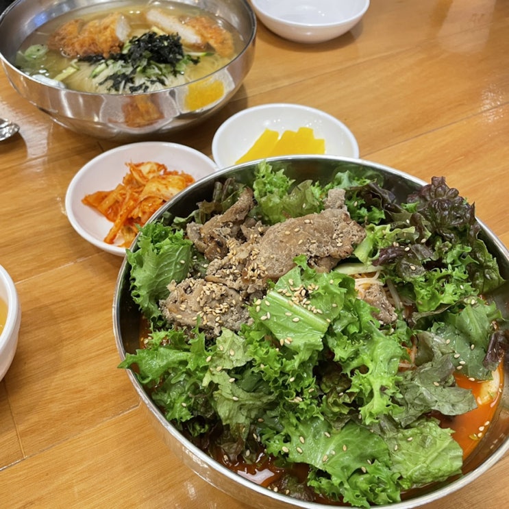  돈까스 국수 둘 다 좋아한다면 무조건 가야 하는 처인구 맛집 돈까스잔치