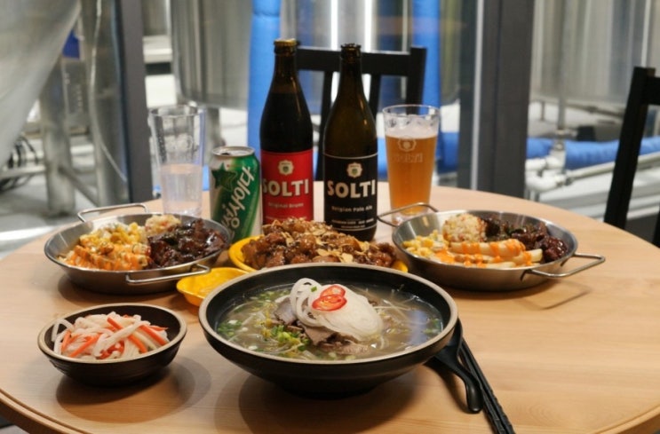 제천 기차여행 중앙시장맛집 공유주방 모아키친과 수제맥주 솔티 브루잉랩