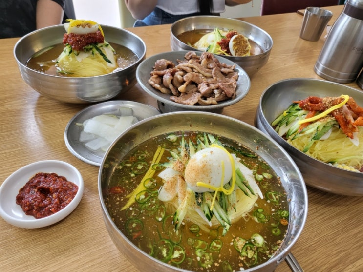  경주밥집, 시원~~~~한  "불국사밀면"