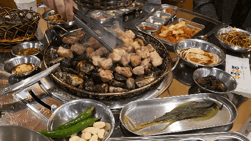 경주맛집, 돼지고기맛집, 자갈구이맛집, 동천동맛집  "국제식당"