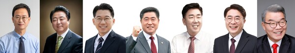 '청주시장 선거' 민주당 3명-국힘 4명 '당내 공천 경쟁'