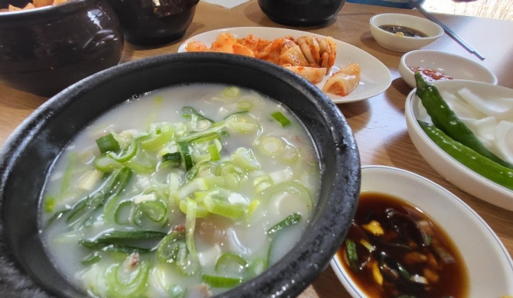  삼청동 맛집 옛날 소머리 국밥 후식 풀빵 굿