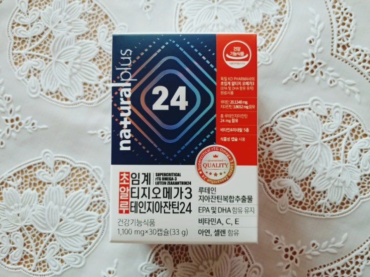  내츄럴플러스 루테인알티지오메가3
