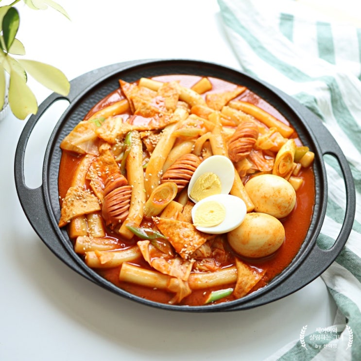  백종원 떡볶이 레시피 밀떡으로 만드는 학교앞 국물 떡볶이 황금레시피
