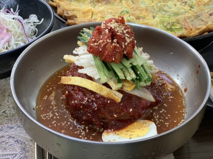  진주_진주 3대 냉면 그중의 탑 산홍냉면
