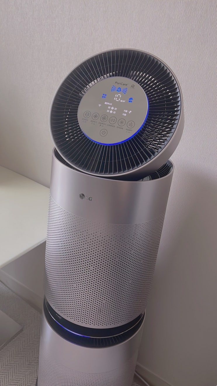  LG 퓨리케어 공기청정기 필터 에코퓨어코리아 퓨리케어필터 ( 셀프 청소 교체 방법 )