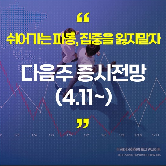 다음주 증시전망 (4/11~), 두더지 게임 장세