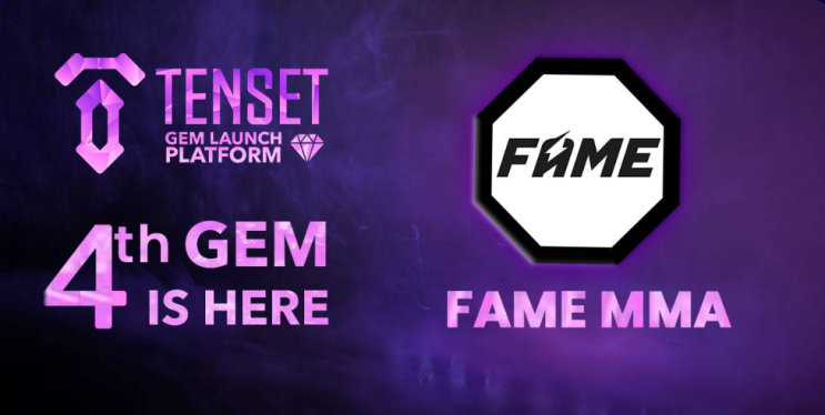  텐셋 네 번째 TGLP 토큰 판매, FAME MMA 알아보기(feat. 비즈니스, 토크노믹스, 세일 일정 등)