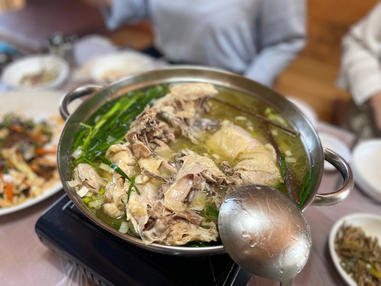  [남한산성 두메산골집]분위기 좋은 야외계곡 백숙 맛집