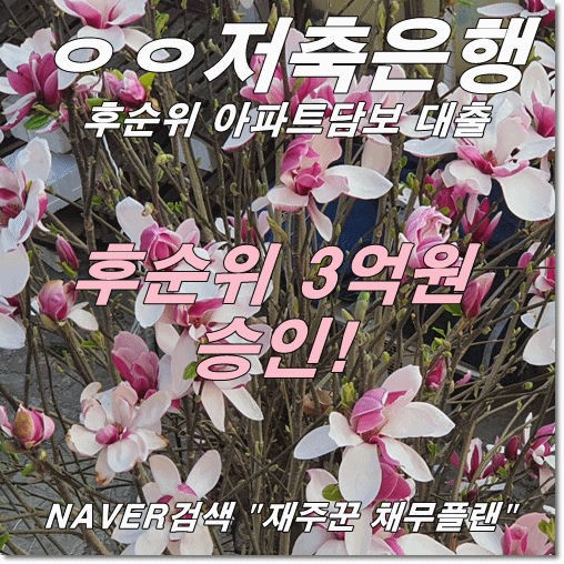  아파트담보대출 후순위 즉발사업자 후순위로 가볍게 승인