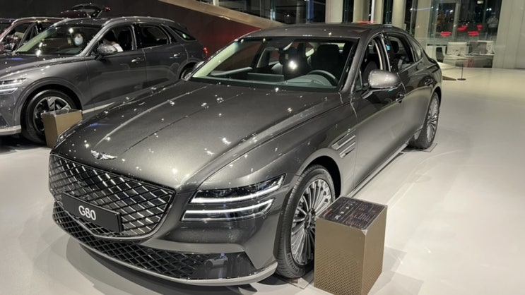  Electrified G80 디자인 전기차로 가야지 않겠어?