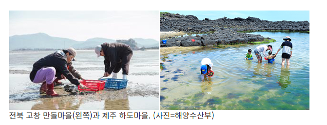 고창 만돌마을·제주 하도마을, 이달의 어촌안심여행지 선정_해양수산부 고창 만돌마을·제주 하도마을, 이달의 어촌안심여행지 선정_해양수산부