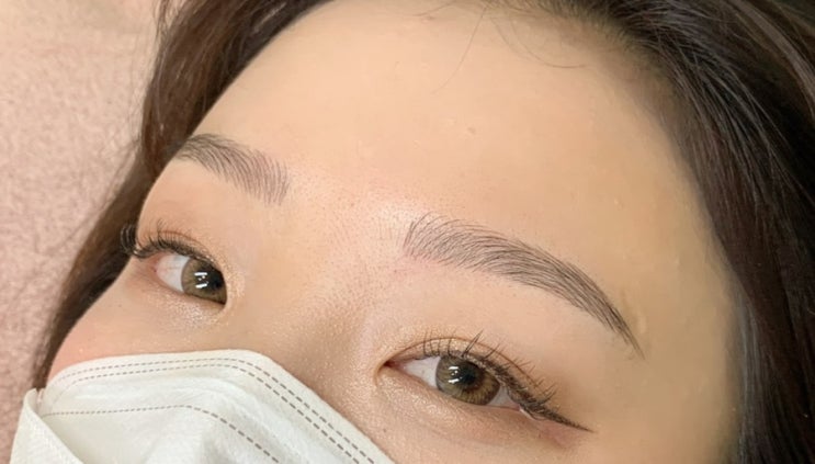 천안자연눈썹 아담 나에게 어울리는 눈썹완성