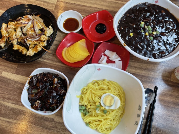  인천 송도 맛집 : 안동장 송도 중식 , 탕수육맛집 , 주차가능 , 센트럴파크 맛집
