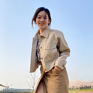 시스티나 가죽자켓 55사이즈 착샷, 에코레더라 더 좋은듯 !! 시스티나 자켓 맛집 인정?