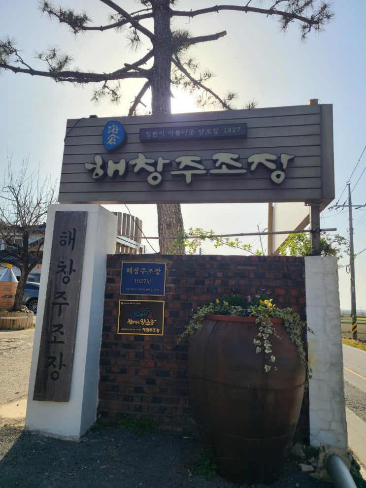  해남 정원이 아름다운 양조장 해창막걸리 파는 해창주조장