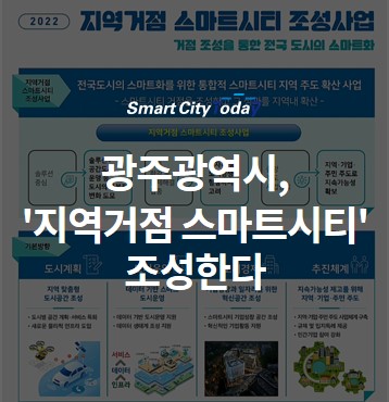 광주광역시, '지역거점 스마트시티' 조성한다