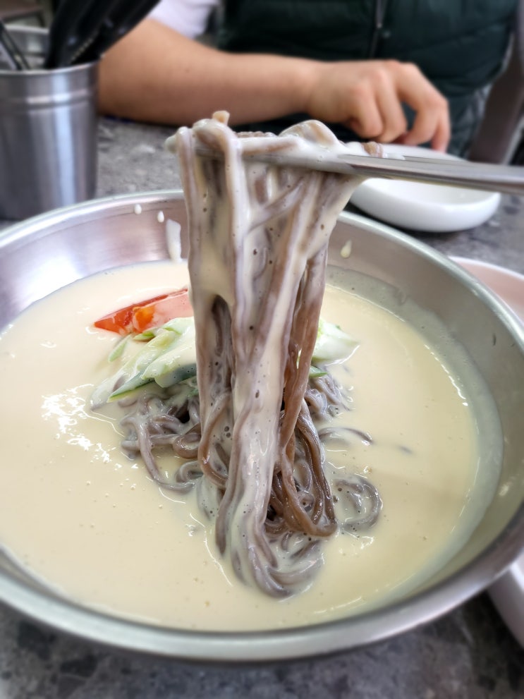  선릉역콩국수 맛자랑콩국수 고소하고 맛있어