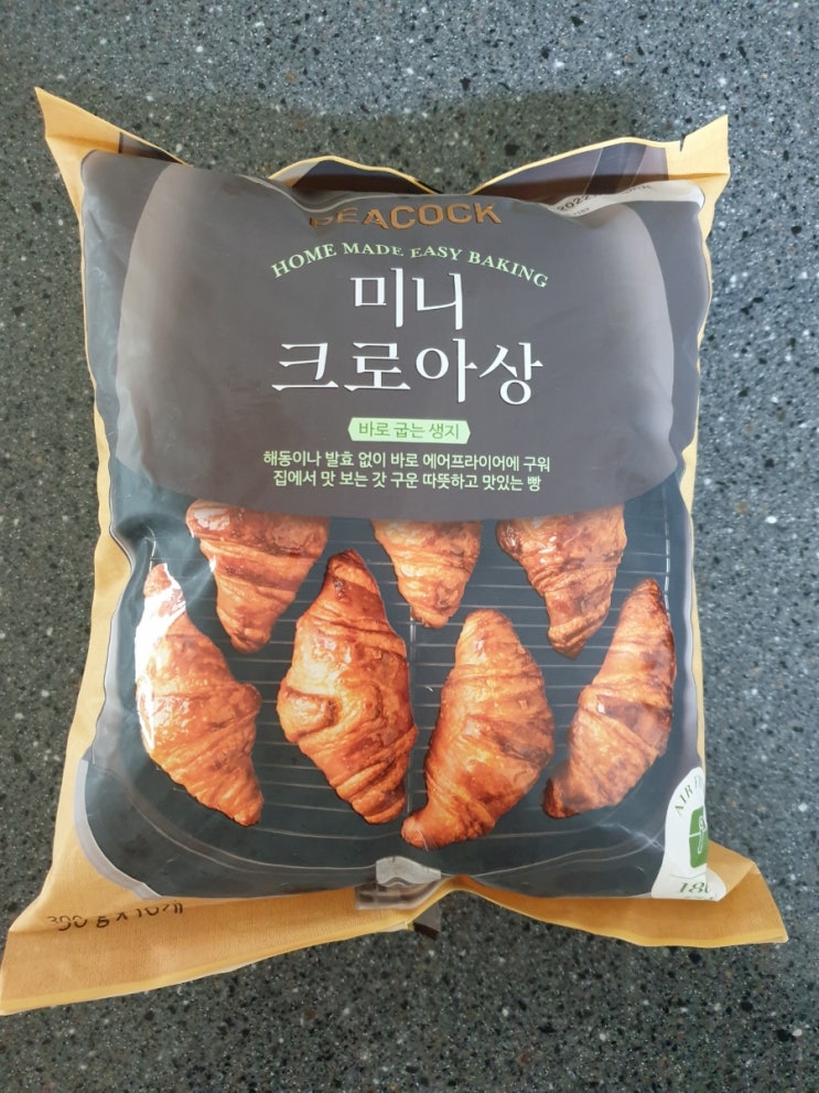  [이마트냉동생지] 피코크 미니크로아상 생지/ 에어프라이어