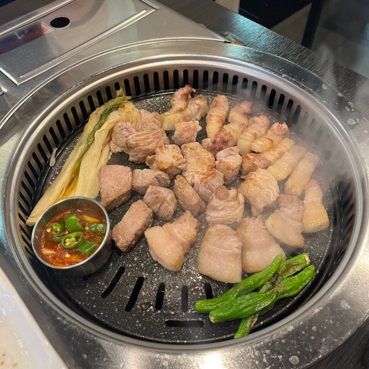 서귀포맛집 제주도흑돼지 제주도맛집 보릿짚초벌구이 서귀포 화고