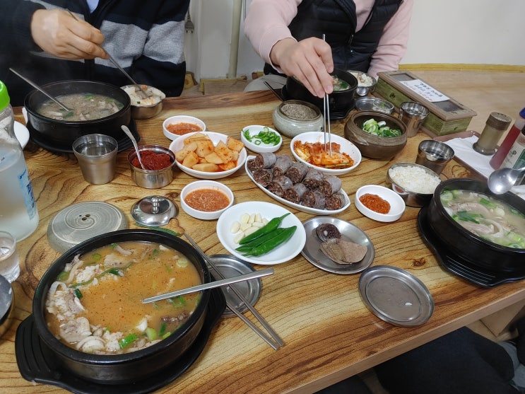 안성 순대국밥맛집 정가네돼지국밥에서 맛있는 돼지국밥 내돈내산 진심 후기