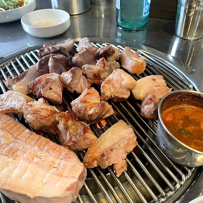  신논현 김돈이 : 삼겹살이 맛있는 신논현역 고기집