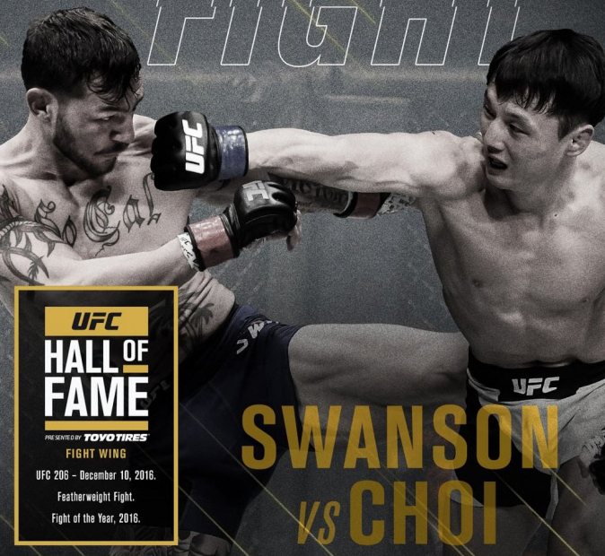  최두호, 한국인 파이터 최초 'UFC 명예의 전당'입성