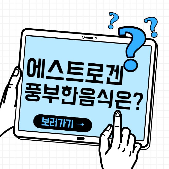 에스트로겐이 풍부한 음식은?