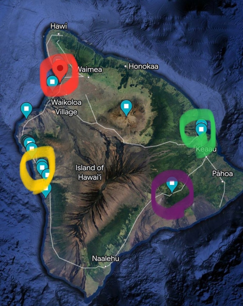 22년 4월 하와이 신혼여행/ 빅아일랜드 7박 호텔🏨 비교(킹카메하메하 코트야드 메리어트,웨스틴하푸나,힐튼와이콜로아, 앤이모네) :  네이버 블로그, image size:800x1006