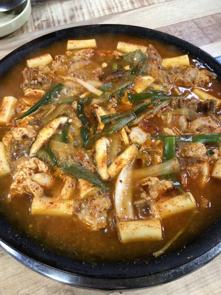  상봉역, 상봉동 맛집, 물 닭갈비 <궁중 닭갈비> 물 닭갈비, 볶음밥