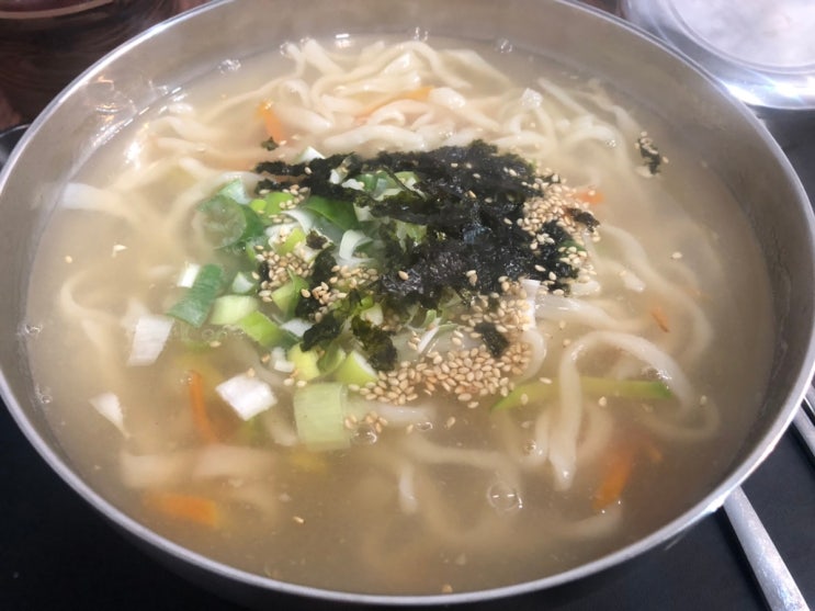  건대입구 가성비 손칼국수 " 만나손칼국수 "