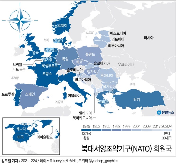  나토(NATO)의 확장과 바르샤뱌 조약 기구의 해체