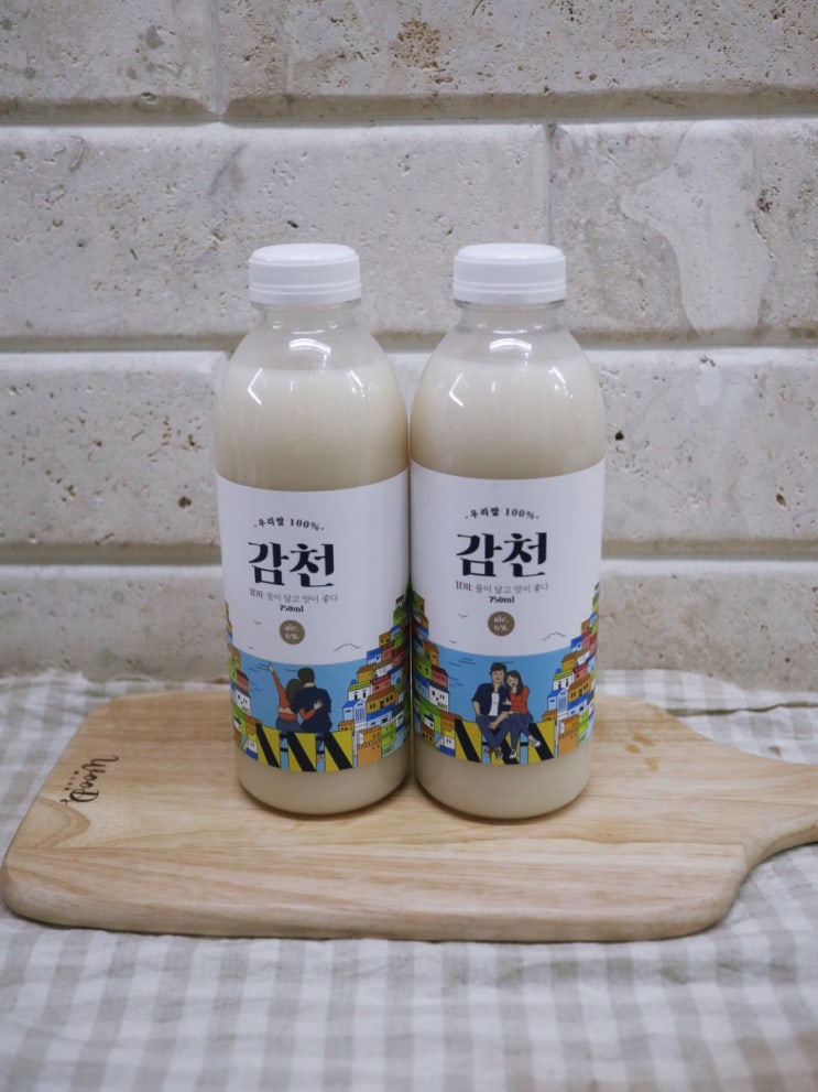  수제막걸리 벗드림 감천 막걸리 추천해요
