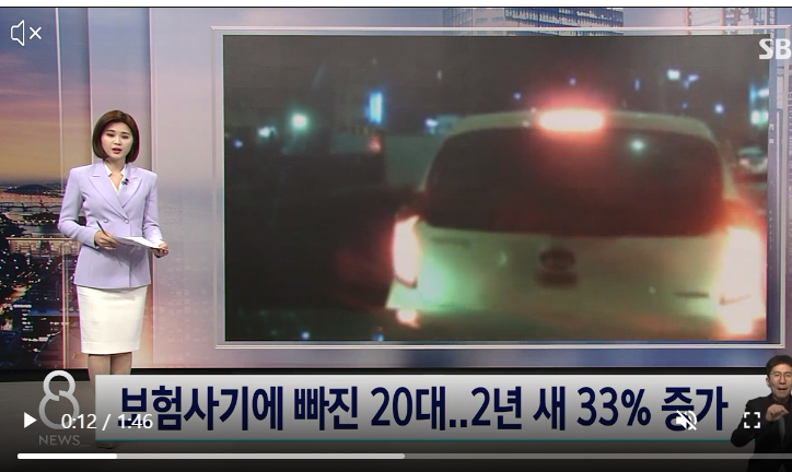 "용돈 벌자" 보험사기에 빠진 20대…2만 명 '육박' : SBS 뉴스 "용돈 벌자" 보험사기에 빠진 20대…2만 명 '육박' : SBS 뉴스