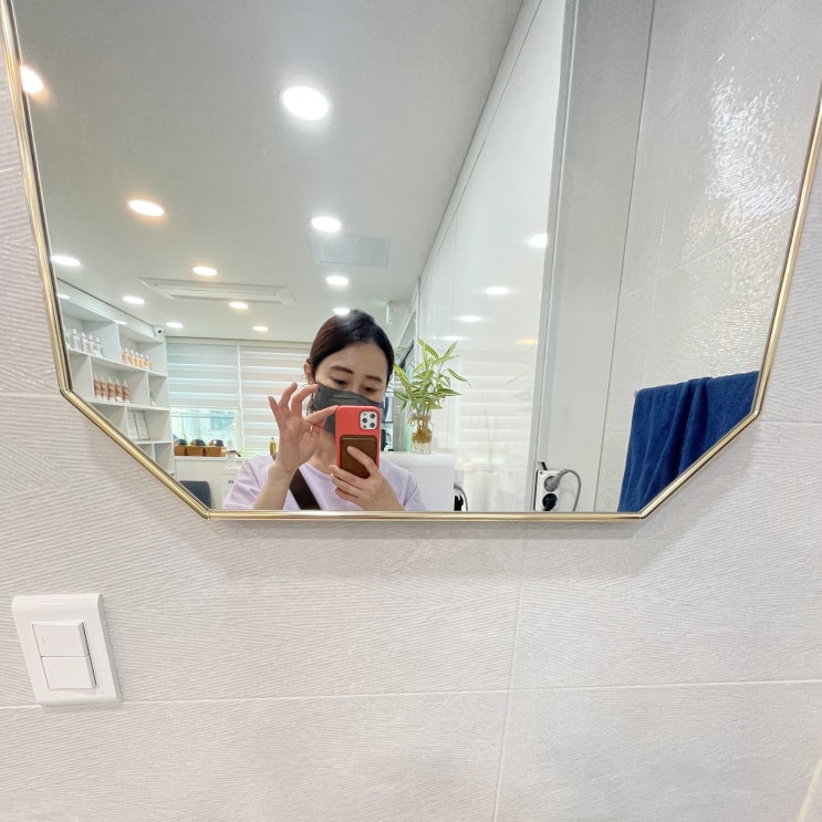  까치산속눈썹 펌 아유레디 언니에게 추천했어요