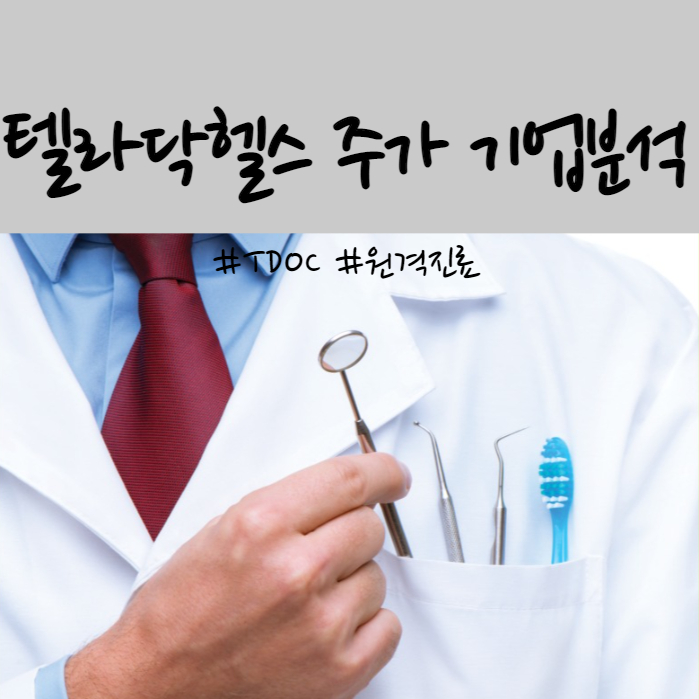 텔라닥헬스(TDOC) 주가 및 기업분석 총정리