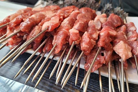 하리네양꼬치 이미지
