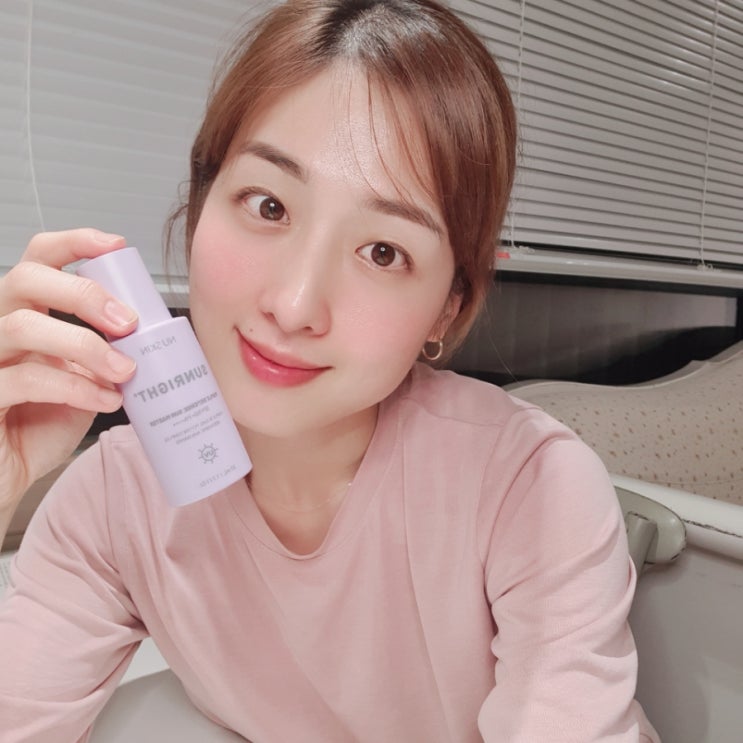  뉴스킨 썬크림. 신제품 안티에이징 자외선차단제.