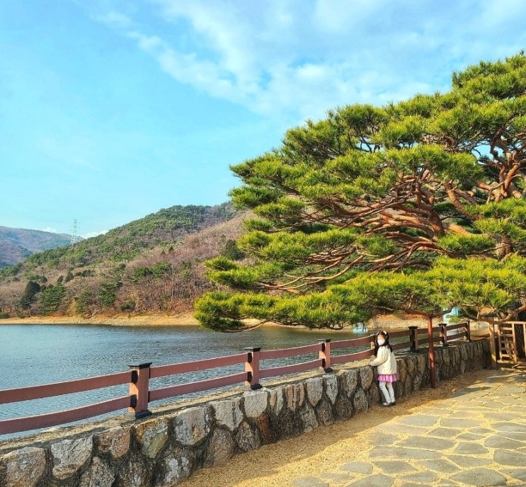  양산 산책로 법기수원지 힐링코스네