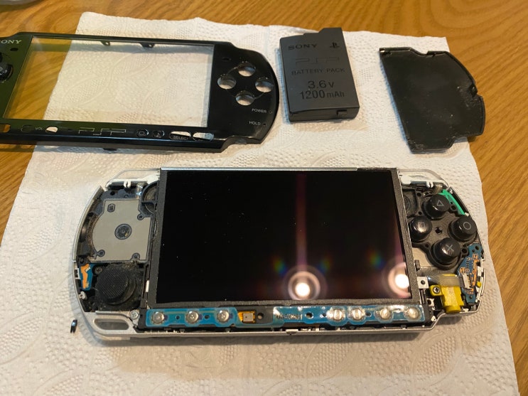  PSP 하우징 교체 분해 클리닝 내부 청소 고양시 낚시 포인트