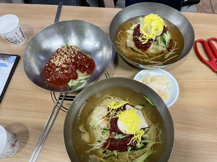 경주황오동맛집 _ 부산가야밀면전문점