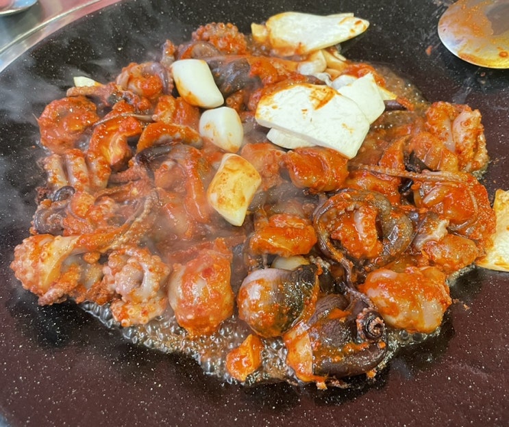  나정순할매 쭈꾸미 옆 임오네 쭈꾸미 후기(2차로 치킨호프집 닭스 용두본점 추천)
