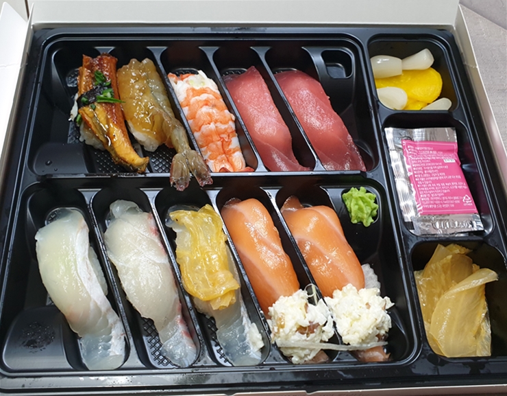  강동구 스시 길동 상무초밥 맛집 포장 배달 가능 혼술 런치 점심 특선