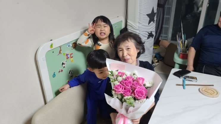  대전꽃집 서구 둔산동 메이트로즈 장미꽃다발 생일선물