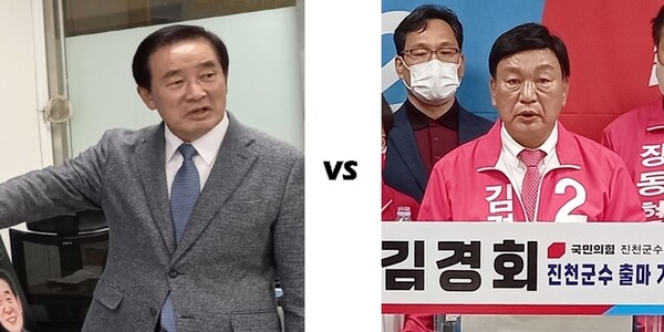 진천군수 전·현직 맞대결 성사 … 송기섭 vs 김경회
